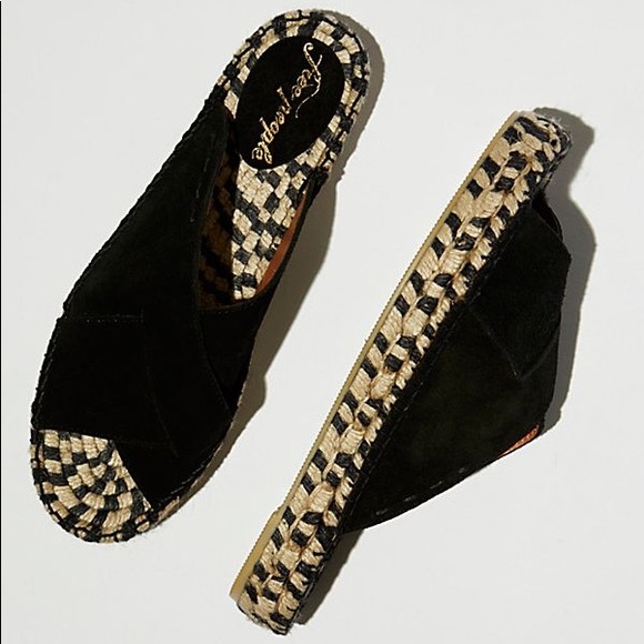 Free People Shoes - Free People Tuscan Slip-On Espadrille Sandals SZ 8